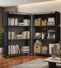 Wire Rack Shelving with Cover, 36" W x 14" D x 63" H, 4 - Tier Metal Storage Shelf, with Premium 600D Oxford Rack Cover for Closet, Bedroom & Dorm - ZYSUOR Reptile Systems