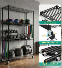 Wire Rack Shelving with Cover, 36" W x 14" D x 63" H, 4 - Tier Metal Storage Shelf, with Premium 600D Oxford Rack Cover for Closet, Bedroom & Dorm - ZYSUOR Reptile Systems
