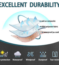 Wire Shelf Cover 30"Wx14"Dx62"H Shelving Cover - ZYSUOR COVER