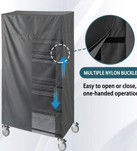 Wire Shelf Cover 30"Wx14"Dx62"H Shelving Cover - ZYSUOR COVER